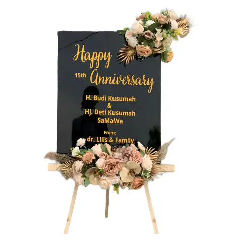 Papan Bunga Akrilik Pineung